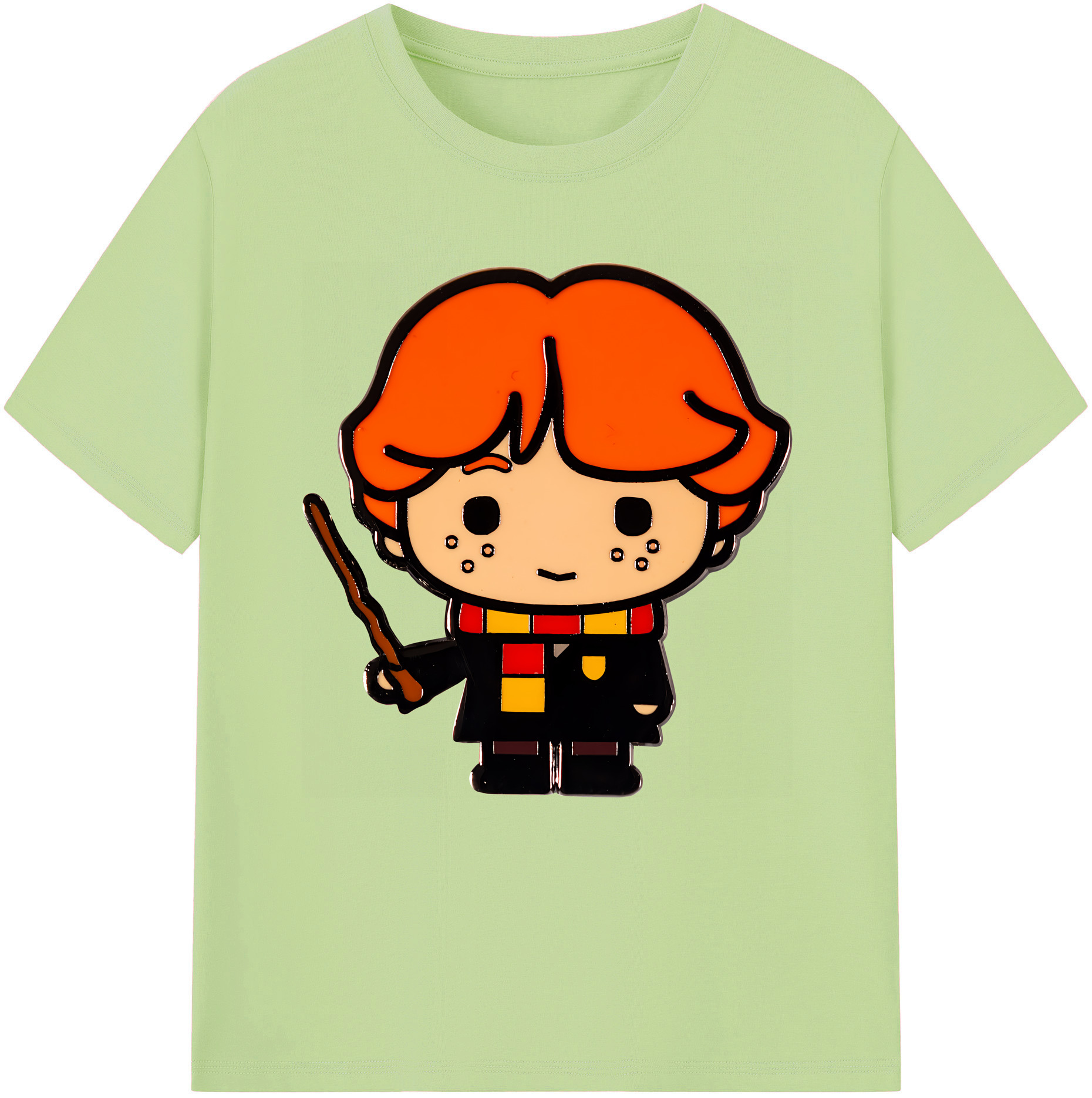 （画像用） Harry Potter ハリー・ポッターシリーズ 綿100％半袖Tシャツ（フロントプリント）